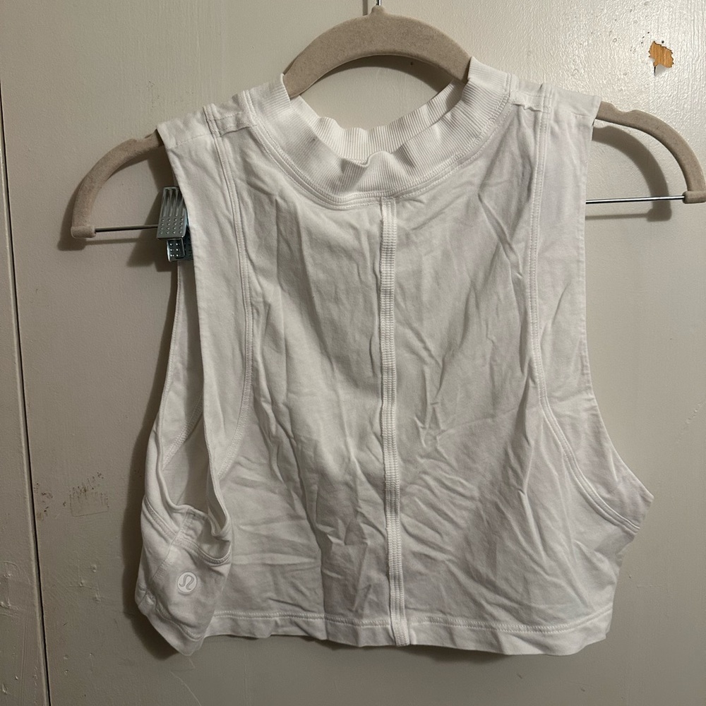 lululemon all yours cropped tank top